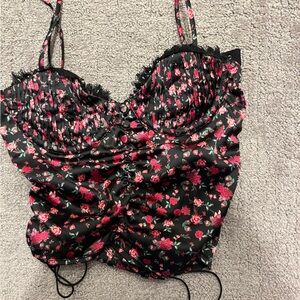 For love & lemons floral top